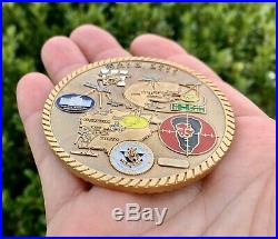 Usn Navy Seals Seal Team 6 Six VI Nsw Operation Neptune Spear Challenge Coin Cpo