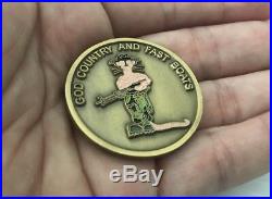 Usn Navy Special Boat Team Sbt-12 Seal Support Challenge Coin God Country No Cpo