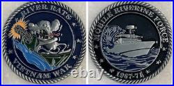 Usn United States Navy River Rats Mobile Riverine Force Challenge Coin Vietnam
