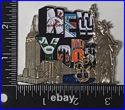 Usn Us Navy Chiefs Mess New York Giants Jets Mets Yankees Rangers Knicks Coin