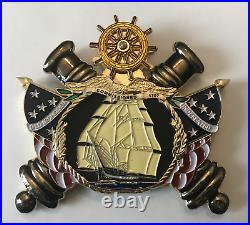Usn / Uss Constitution Cpo Mess / Navy Chief / Rare / Huge/ Awesome