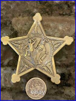 Uss Michael Monsor Ddg 1001 Chiefs Mess Usn Us Navy Zumwalt Challenge Coin Badge