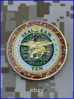 VERY RARE 2024 Holiday Party US Navy SEAL Team 10 DEVGRU NSW ST10 / X / Ten Coin