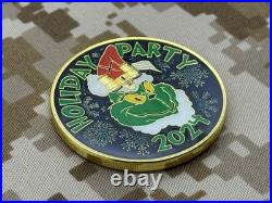 VERY RARE 2024 Holiday Party US Navy SEAL Team 10 DEVGRU NSW ST10 / X / Ten Coin