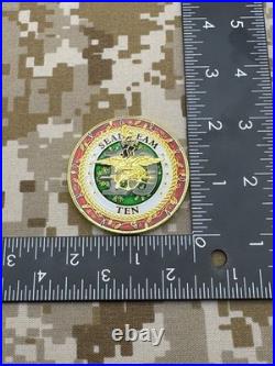 VERY RARE 2024 Holiday Party US Navy SEAL Team 10 DEVGRU NSW ST10 / X / Ten Coin