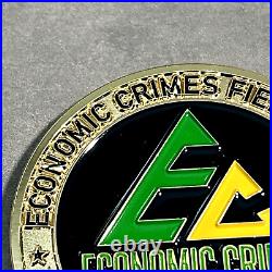 VERY RARE NCIS Economic Crimes Field Office US Navy Challenge Coin 2