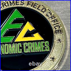 VERY RARE NCIS Economic Crimes Field Office US Navy Challenge Coin 2