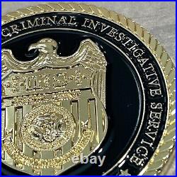 VERY RARE NCIS Economic Crimes Field Office US Navy Challenge Coin 2