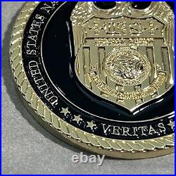 VERY RARE NCIS Economic Crimes Field Office US Navy Challenge Coin 2