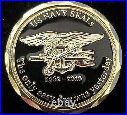 VERY RARE Navy SEALS Jaeger LeCoultre Naval Special Warfare Challenge Coin 1/ 30