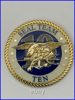 VERY RARE US Navy SEAL Team Ten DEVGRU NSW ST10 X 1 Troop 2015 Coin