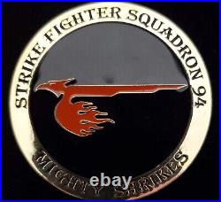 VFA 94 Shrikes Strike Fighter Squadron Challenge Coin Commanders Award