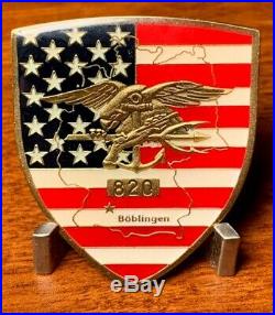 VHTF Authentic Naval Special Warfare Unit TWO Navy Seals #820 Challenge Coin