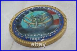 VHTF Navy ONI OFFICE OF NAVAL INTELLIGENCE OIC ISC Kennedy Challenge Coin