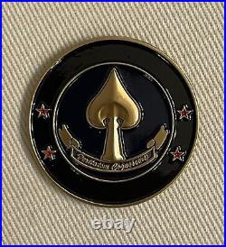 Very Rare Joint CIA / Navy SEAL Challenge Coin