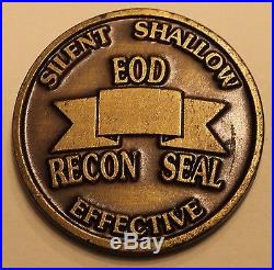 Very Shallow Water Mine Countermeasures DET EOD Navy Challenge Coin / RECON SEAL