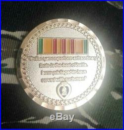 Vietnam Veteran Challenge Coin Army Marines Navy Air Force Coast Guard