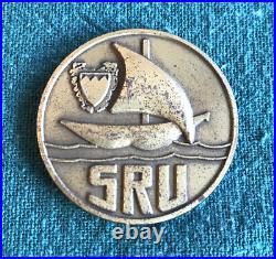 Vtg US Navy Ship Repair Unit SRU Bahrain Challenge Coin FDNF Repair NAVSEA