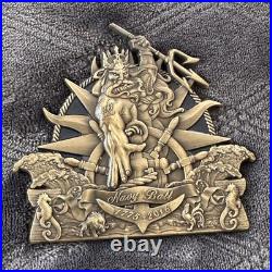 Way cool Large Navy USN Challenge Coin 2016 Guam Navy Ball 241 years