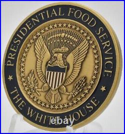 White House Presidential Food Service US Navy Challenge Coin