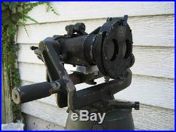 Wwii Royal Navy Ross Gunsight 7x50 Binoculars