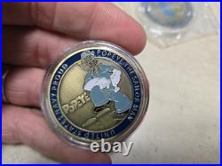 X20 U. S. Navy Proud Popeye The Sailor Man Challenge Coin Chief Petty Officer